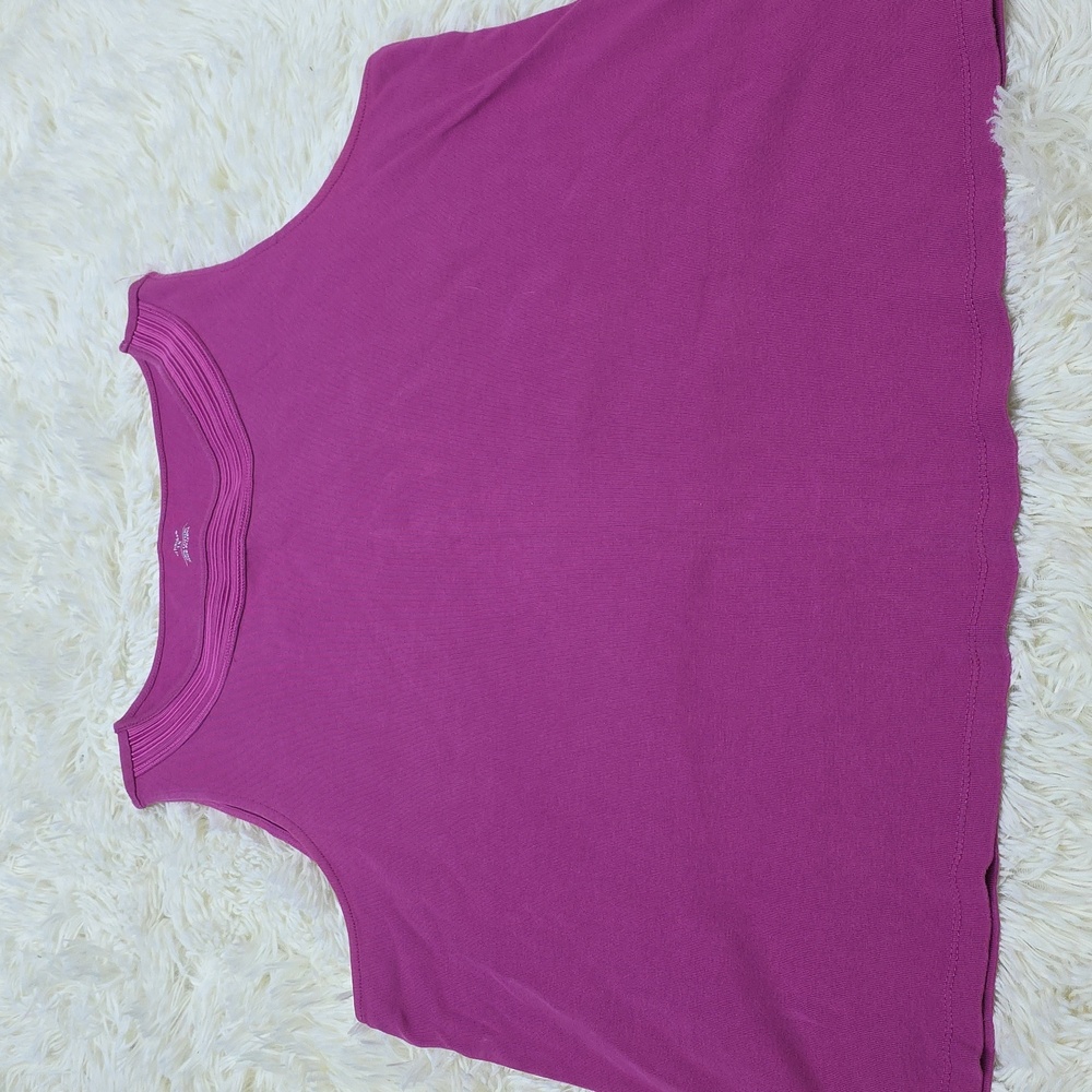 CJ Banks Magenta Tank Top